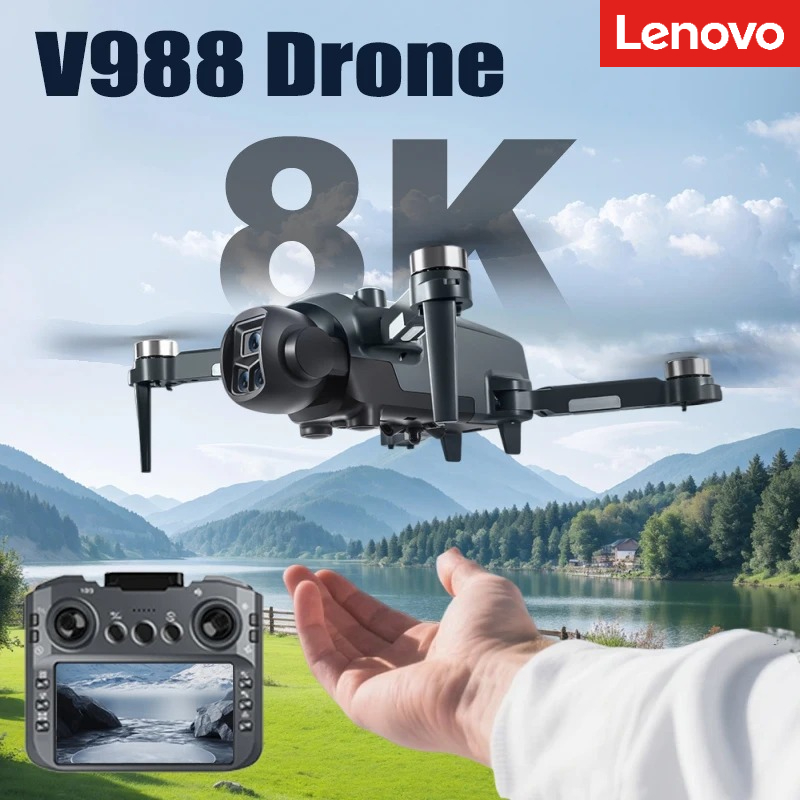 Drone Mapping - Lenovo V988 Drone 8K HD Dual