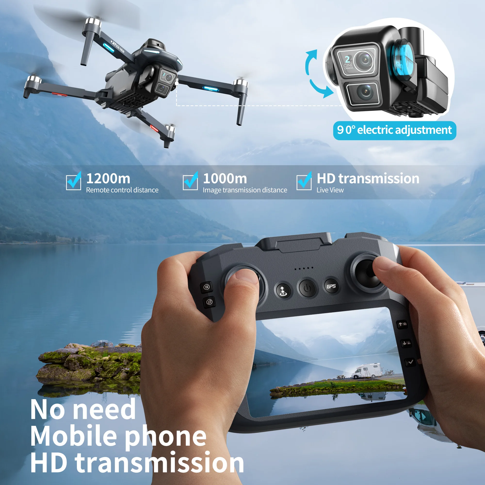 Lenovo XT606 Drone Professiona - Drone Mapping incelemesi ve fiyatı