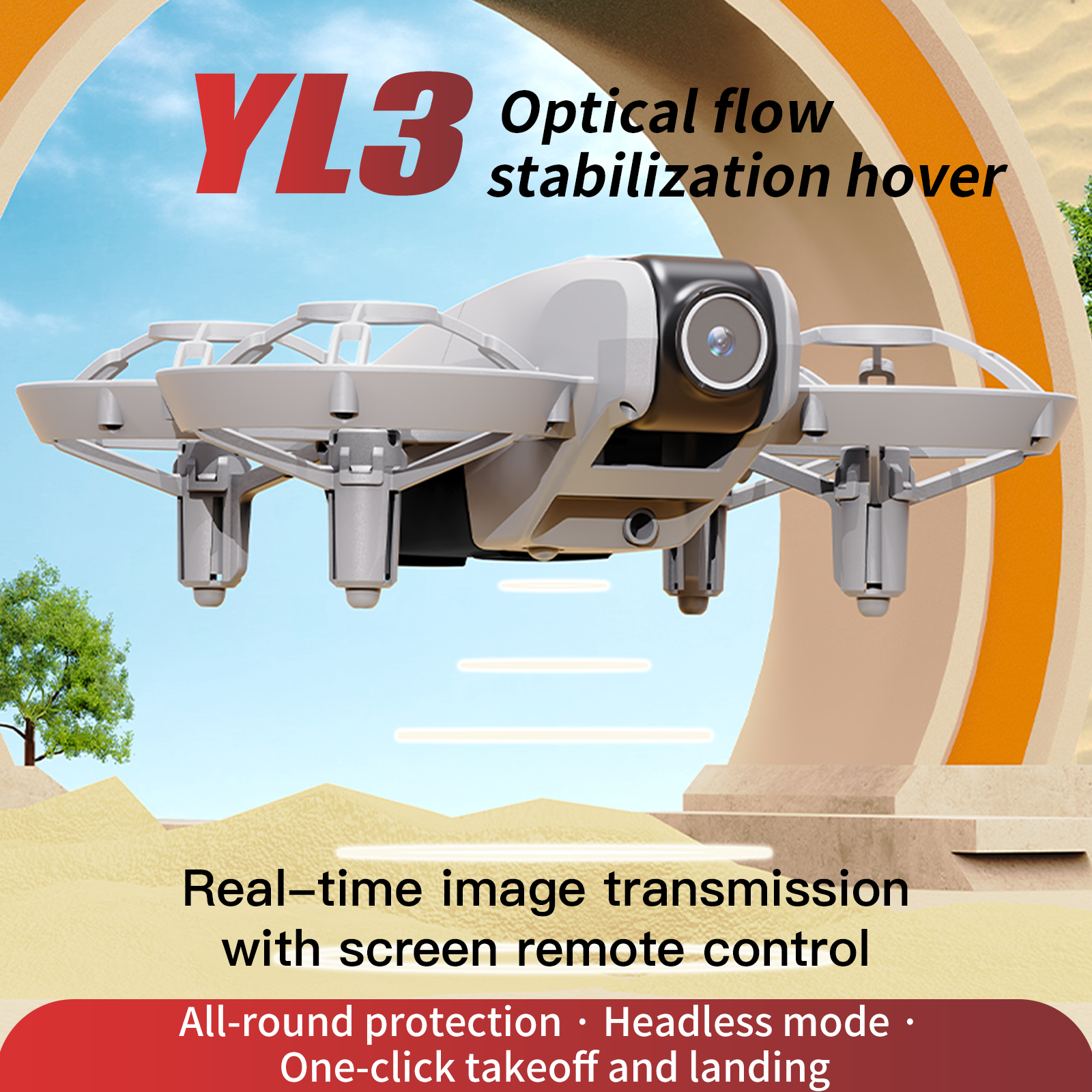 YL3 Remote-Controlled Drone wi - Drone Aerial Photography incelemesi ve fiyatı