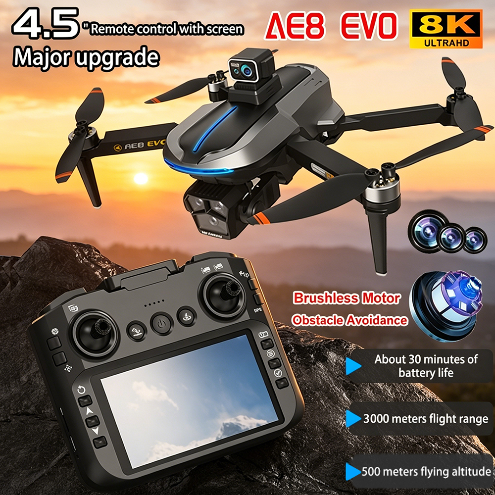 AE8 EVO Drone 4K Professional  - Drone Mapping incelemesi ve fiyatı