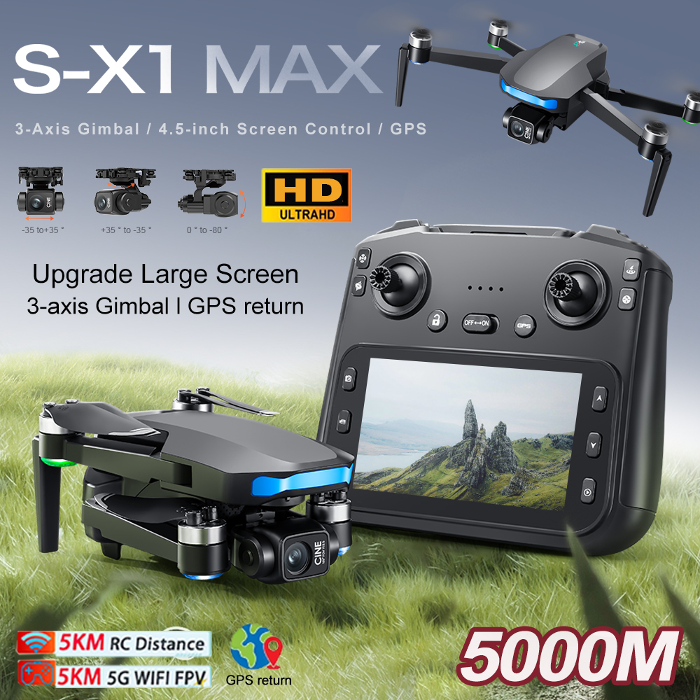 New S-X1 MAX Drone GPS 8K Prof - Drone Mapping incelemesi ve fiyatı